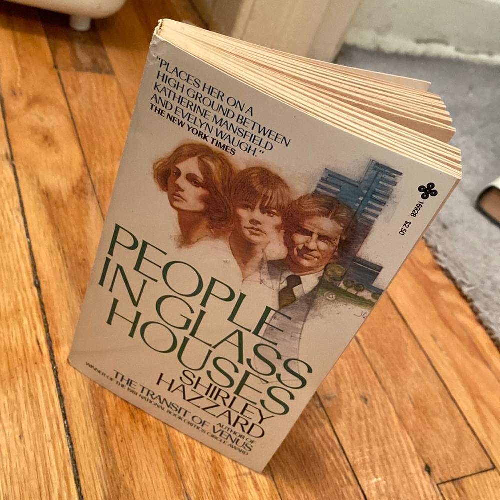 People In Glass Houses by Shirley Hazzard Paperback Book